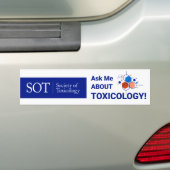 SOT - Frag mir über Toxikologie - Autoaufkleber (Auf Auto)