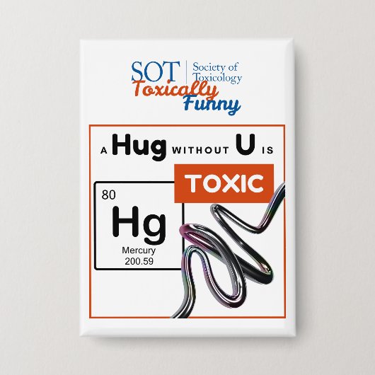 SOT - Toxisch lustig - Ein Umarmung ohne Knopf Button (Vorderseite)