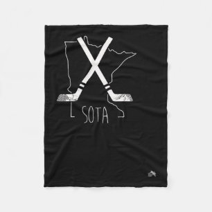 Sota Minnesota Hockey Fleecedecke