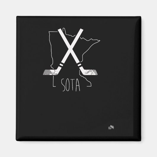 Sota Minnesota Hockey Magnet (Vorne)