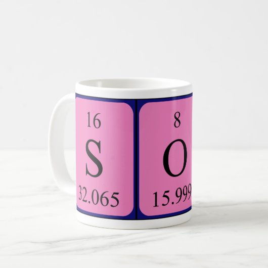 Sota Periodenname Tasse (Vorderseite Links)