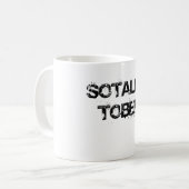 SOTALLY TOBER KAFFEETASSE (Vorderseite Links)