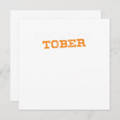 Sotally Tober Totally Sober Funny Betrunkenes Gesc Einladung (Vorne/Hinten)