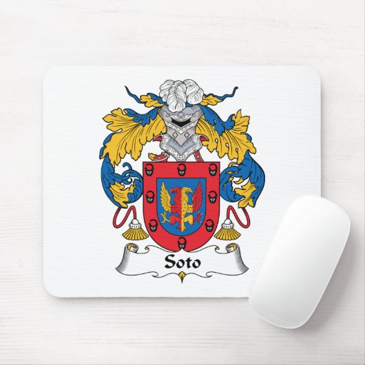 Soto Familienwappen Mousepad (Mit Mouse)