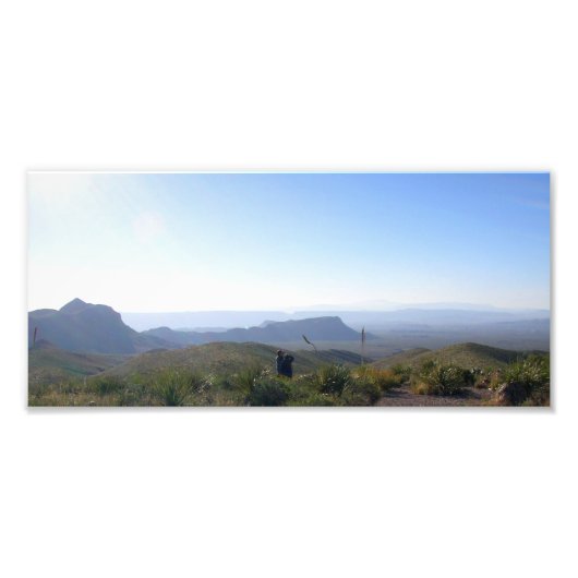 Sotol Vista Blick, Big Bend Nationalpark Fotodruck (Vorne)