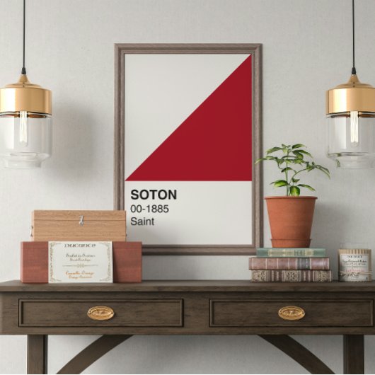 Soton Saint - Vollbreite Poster