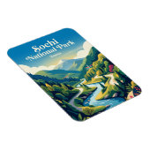 Sotschi Nationalpark Russland Magnet (Rechte Seite)