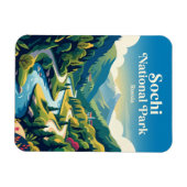 Sotschi Nationalpark Russland Magnet (Horizontal)