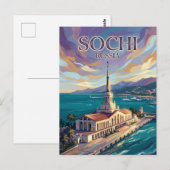 Sotschi Russland Postkarte (Vorne/Hinten)
