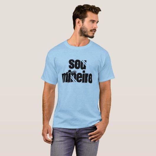 sou mineiro camiseta T-Shirt (Vorne ganz)
