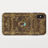 Soubrette Elegant Monogram Case-Mate iPhone Hülle (Rückseite (Horizontal))