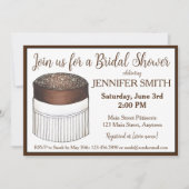 Soufflé-Brautparty Einladung (Vorderseite)