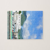 Soufriere Heilige Lucia Puzzle (Horizontal)