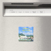 Soufriere Saint Lucia Magnet (In Situ (Geschirrspüler))