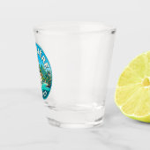 Soufrière St. Lucia Schnapsglas (Rechts)