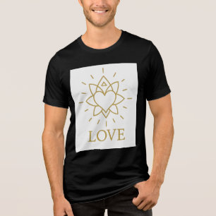 Soul-Anleihe - Mystisches Symbol für Liebe und Ver Tri-Blend Shirt
