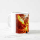 Soul auf Feuer Kaffeetasse (Vorderseite Links)