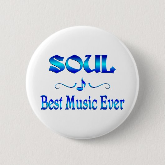 Soul-beste Musik Button (Vorderseite)