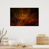 Soul Catcher Fraktal Flame Poster (Küche)