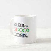 Soul Cooking Queen Kaffeetasse (Vorderseite Links)