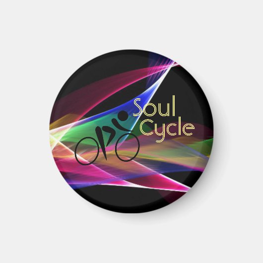 Soul Cycle Retro-Neon-Werbung Magnet (Vorne)