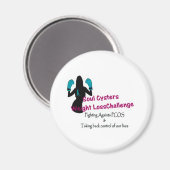 Soul Cysters Gewichtsverlust Herausforderung Magnet (Vorderseite/Rückseite)