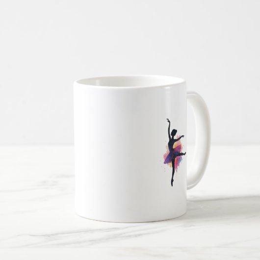 Soul Dance – Dreamy Ballet Classic Mug, 11 oz Kaffeetasse (VorderseiteRechts)