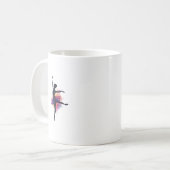 Soul Dance – Dreamy Ballet Classic Mug, 11 oz Kaffeetasse (Vorderseite Links)