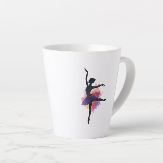 Soul Dance – Dreamy Ballet Milchtasse (Rechte Ecke)