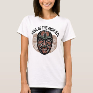 Soul der Antike - Entwurf der Stammesmaske T-Shirt
