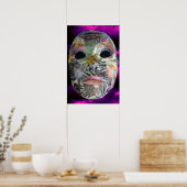 Soul der Farbmaske Poster (Küche)