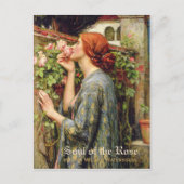 Soul der Rose CC0738 Pre-Raphaelite Postkarte (Vorderseite)