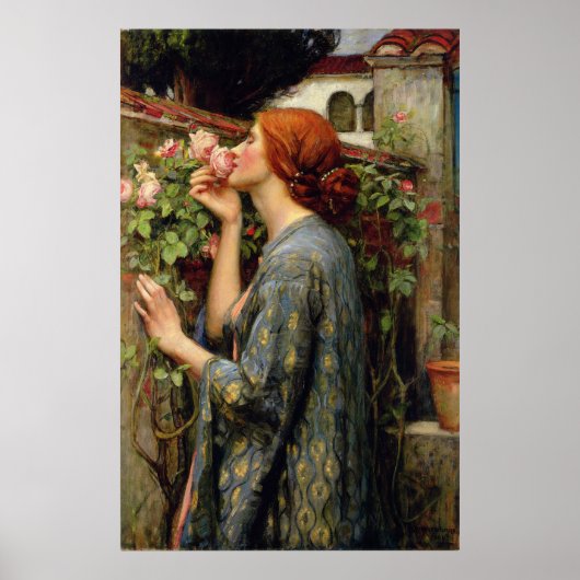 Soul der Rose John William Waterhouse Leinwand Poster (Vorne)