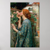 Soul der Rose John William Waterhouse Poster (Vorne)