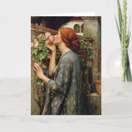 Soul der Rose von John William Waterhouse Karte