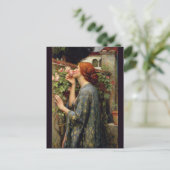 Soul der Rose von John William Waterhouse Postkarte (Stehend Vorderseite)
