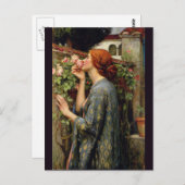 Soul der Rose von John William Waterhouse Postkarte (Vorne/Hinten)