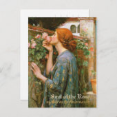Soul der Rose vor Raphaelite CC1004 Postkarte (Vorne/Hinten)