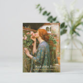 Soul der Rose vor Raphaelite CC1004 Postkarte (Stehend Vorderseite)