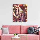 Soul der Rose Wasserhaus Kunst Leinwanddruck (Insitu (Wohnzimmer))