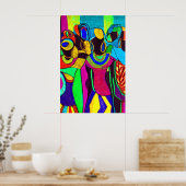 Soul der Savanna Poster (Küche)