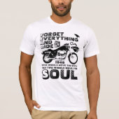 Soul des Fahrers, Personalisiert Geburtsdatum T-Shirt (Vorderseite)