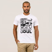 Soul des Fahrers, Personalisiert Geburtsdatum T-Shirt (Vorne ganz)
