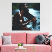 Soul des Flusses Leinwanddruck (Insitu (Wohnzimmer))