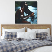 Soul des Flusses Leinwanddruck (Insitu (Schlafzimmer))