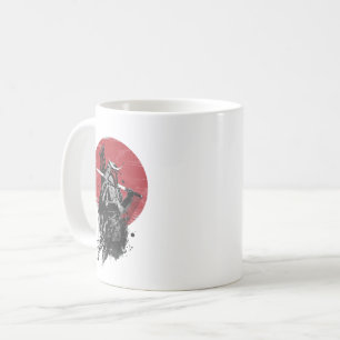 Soul des Samurai - Traditioneller japanischer Krie Kaffeetasse