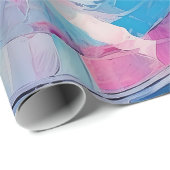 Soul einer Engel-, Pastellpapier-Collage Geschenkpapier (Rolleneckpunkt)