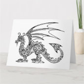 Soul eines Drachendesigns Karte (Vorderseite)