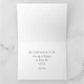 Soul eines Drachendesigns Karte (Innenseite)