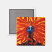 Soul Fire Magnet (Vorderseite/Rückseite)